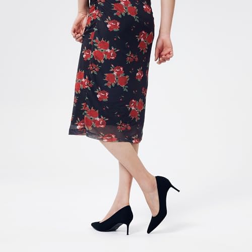 Elisabet Tang |4 Inch Kitten Heel Pumps Sexy Pointed Toe Women's Dress Shoes for Date Prom Party Wedding